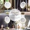 Kibi Circular LED Free Standing Magnifying Make Up Mirror - Brushed Gold KMM104BG - alternate 10
